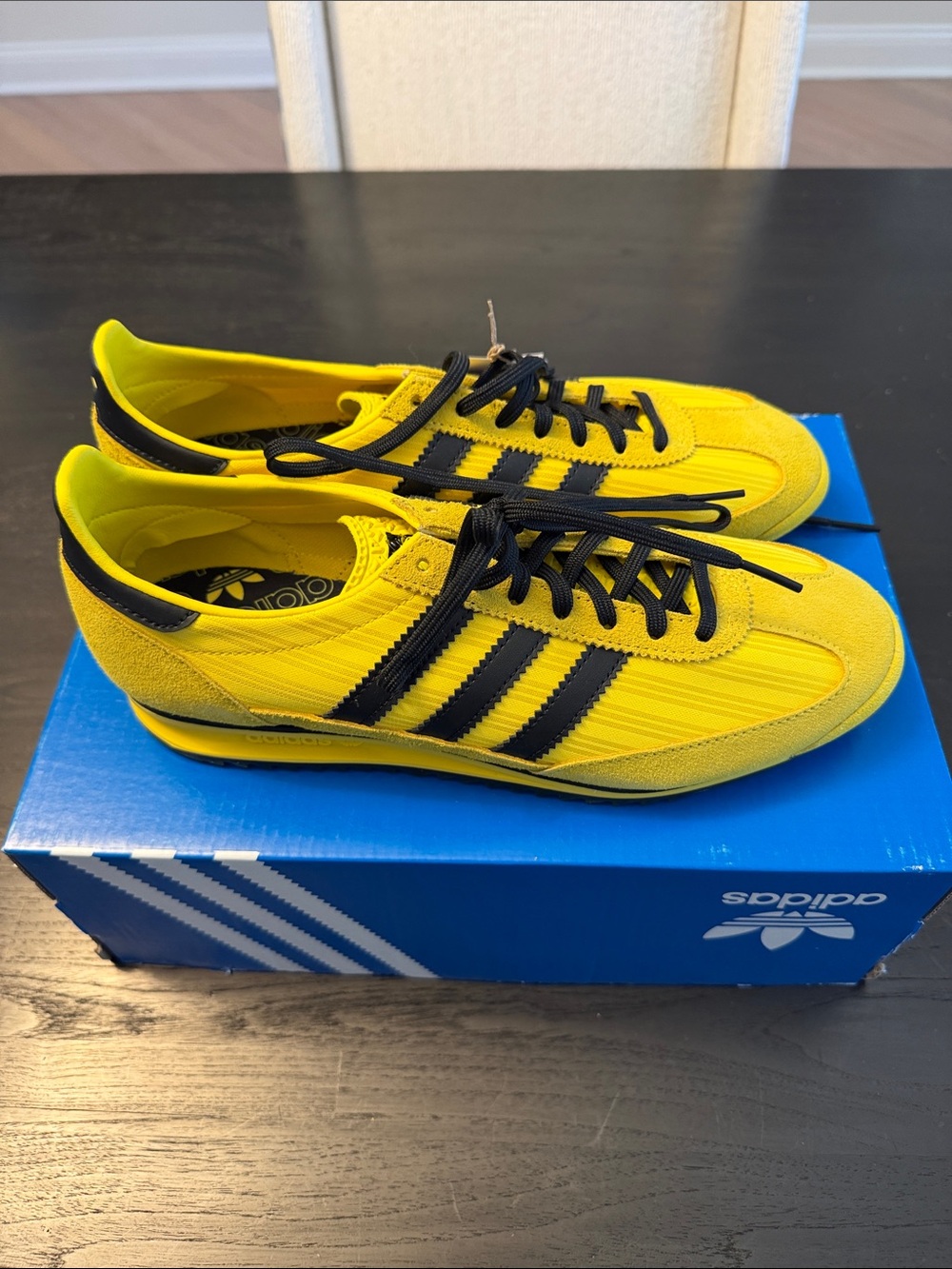 Adidas SL 72 OG W in Yellow - Brand new - box no lid - Women size 9 - Picture 3 of 6